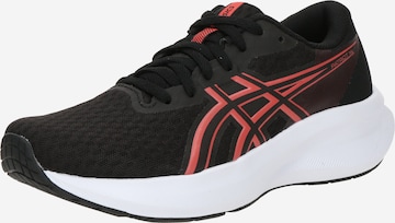 Chaussure de course 'Patriot 14' ASICS en noir : devant
