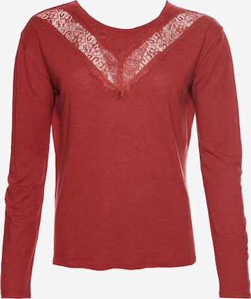 Superdry Sweater in Red: front