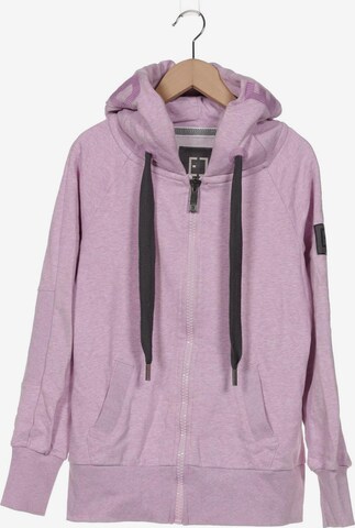 Elbsand Sweatshirt & Zip-Up Hoodie in XS in Purple: front