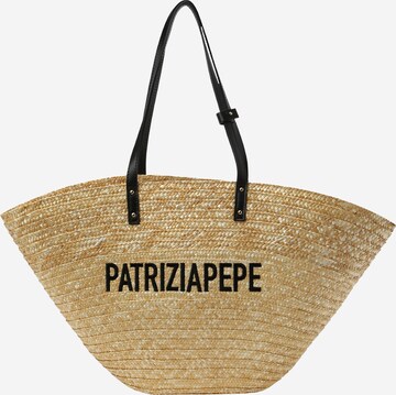 PATRIZIA PEPE Shoppingväska i beige