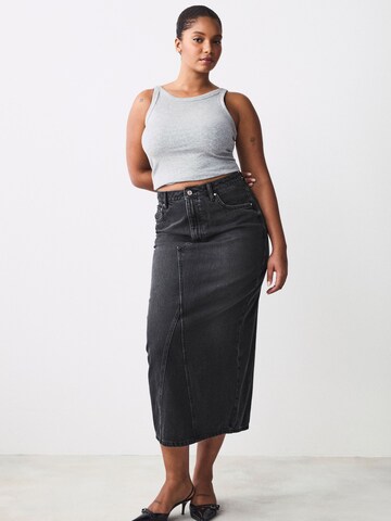 Next Skirt in Black: front