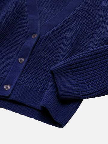 TOM TAILOR Gebreid vest in Blauw