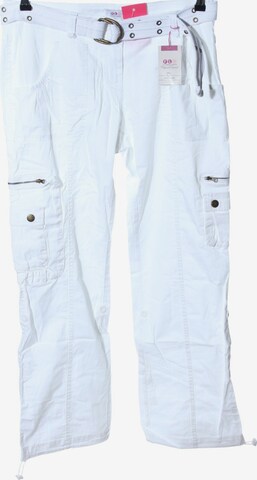 FLASHLIGHTS Pants in XXXL in White: front