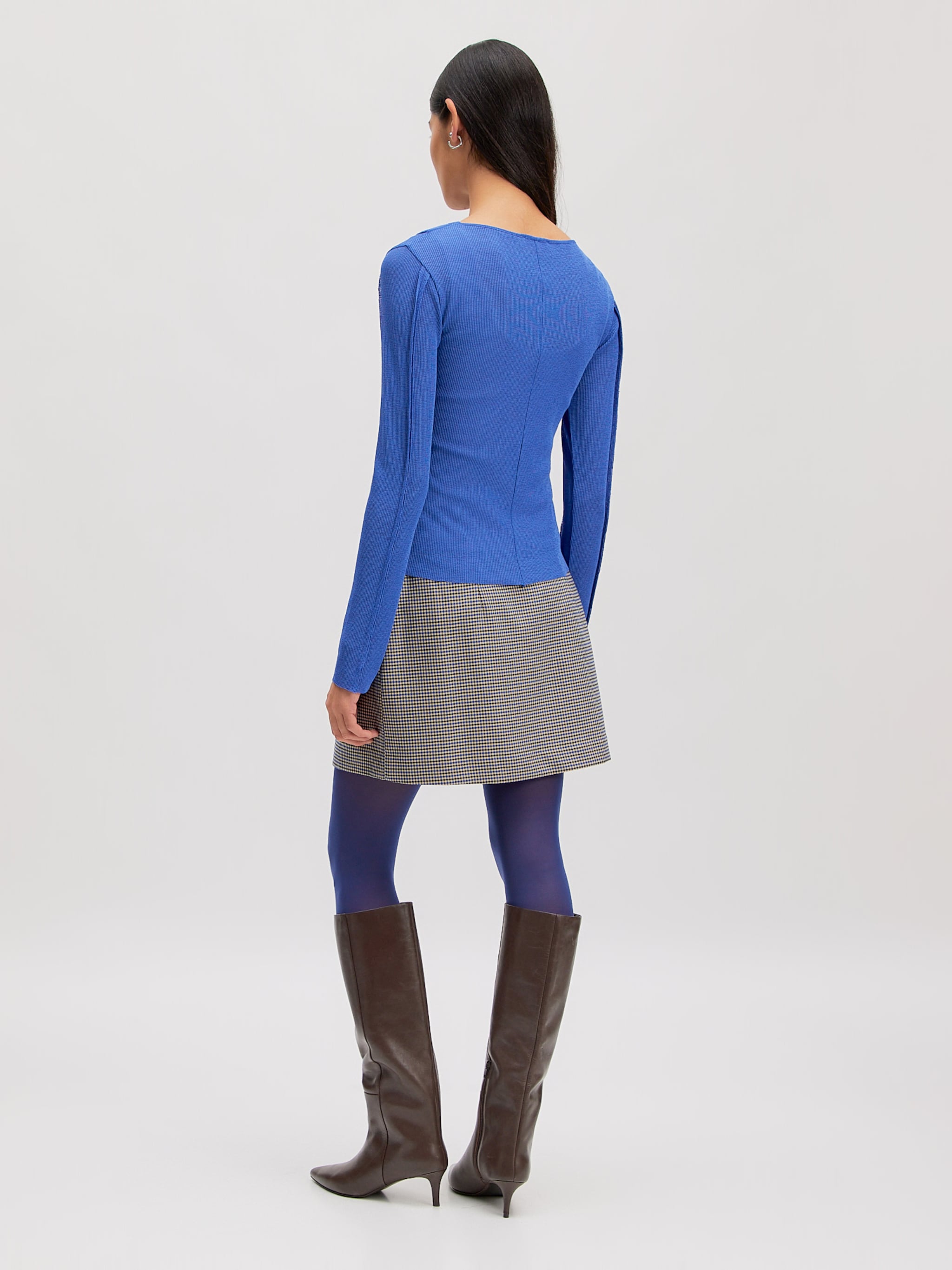 EDITED Nieuwigheden Shirt 'Halima' Blauw