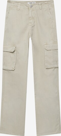 Pantaloni cargo Pull&Bear di colore écru, Visualizzazione prodotti