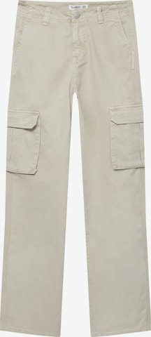 Pull&Bear Cargobroek in Beige: voorkant