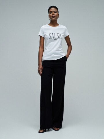 T-shirt Salsa Jeans en blanc
