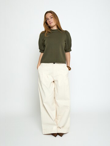 Peppercorn - Camisa 'Minnie' em verde