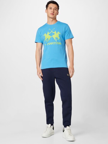 La Martina T-Shirt in Blau