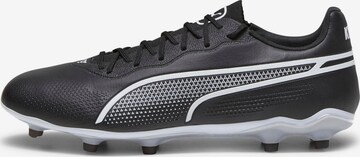 Chaussure de foot 'King Pro' PUMA en noir : devant