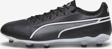 PUMA Soccer Cleats 'King Pro' in Black: front