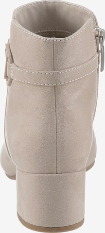 TAMARIS Ankle Boots in Beige