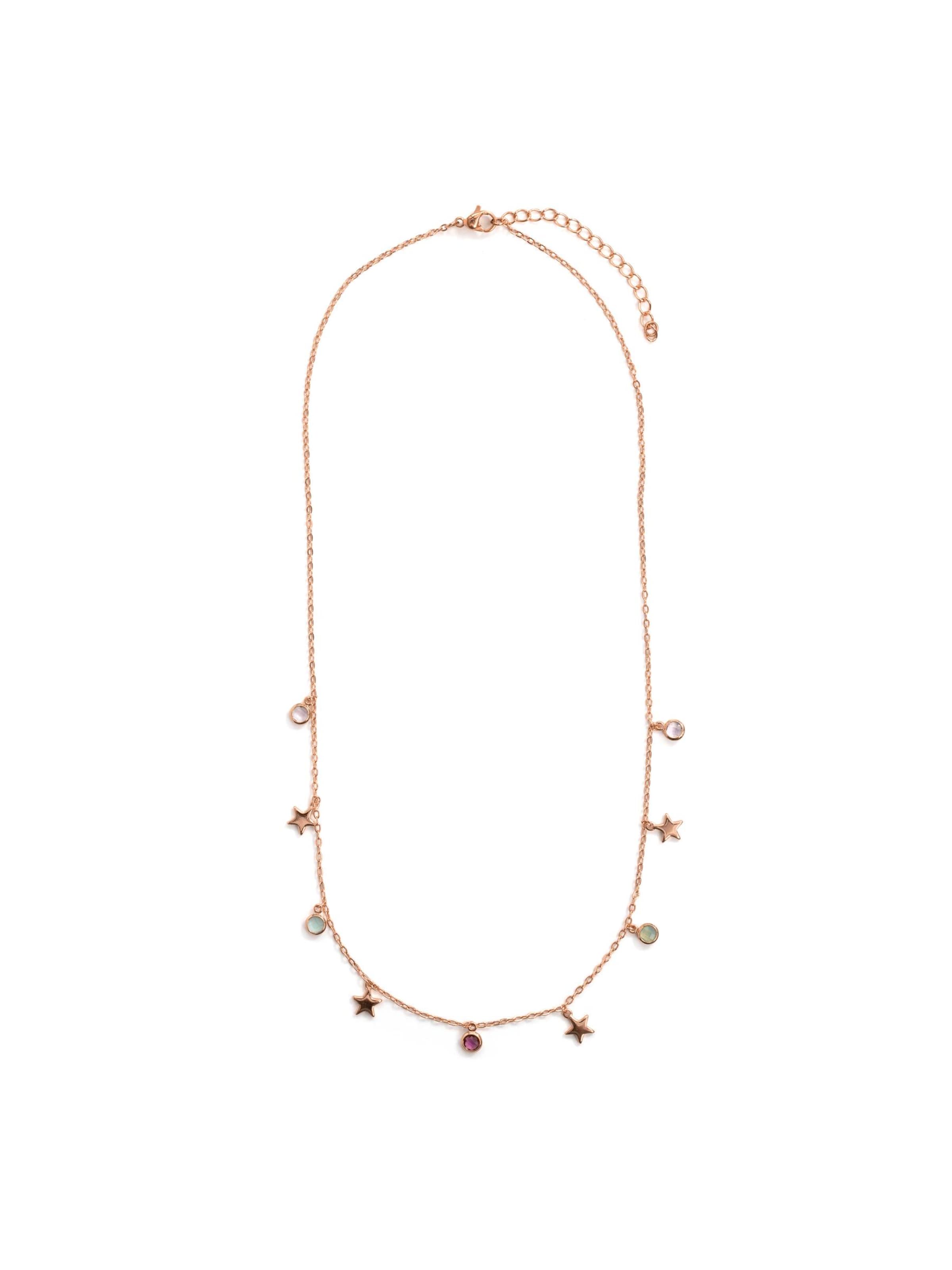 Collana 'Naru' di Luxenter in colori misti: frontale