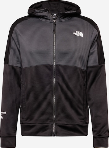 THE NORTH FACE Bluza polarowa funkcyjna w kolorze czarny: przód