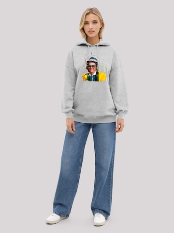 Sweat-shirt 'TV Times Elton John At The Piano 1977' F4NT4STIC en gris