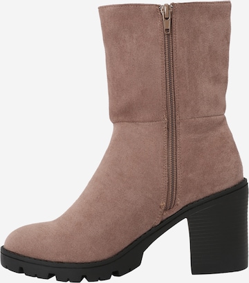 ABOUT YOU Ankle Boots 'Penelope' in Brown
