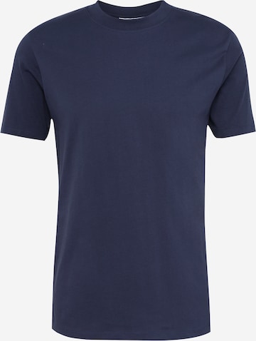 T-Shirt 'Aarhus' minimum en bleu : devant