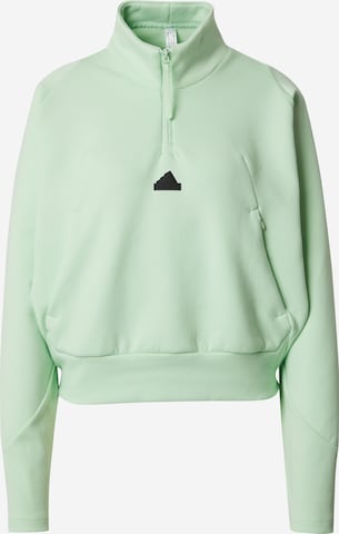ADIDAS SPORTSWEAR Sport sweatshirt 'Z.N.E.' i grön: framsida
