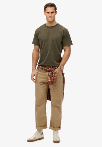 Superdry Shirt 'Essentials' in Groen