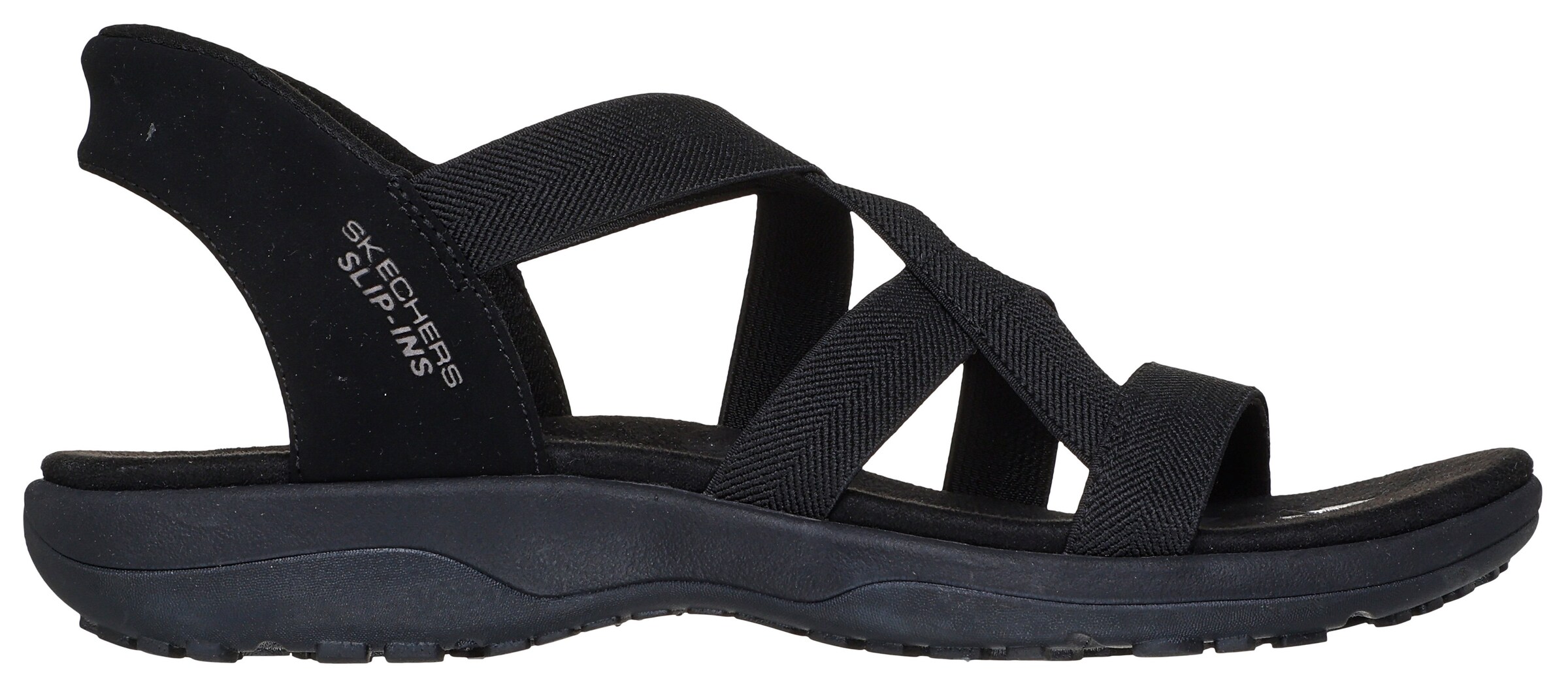 SKECHERS Sandale in Schwarz