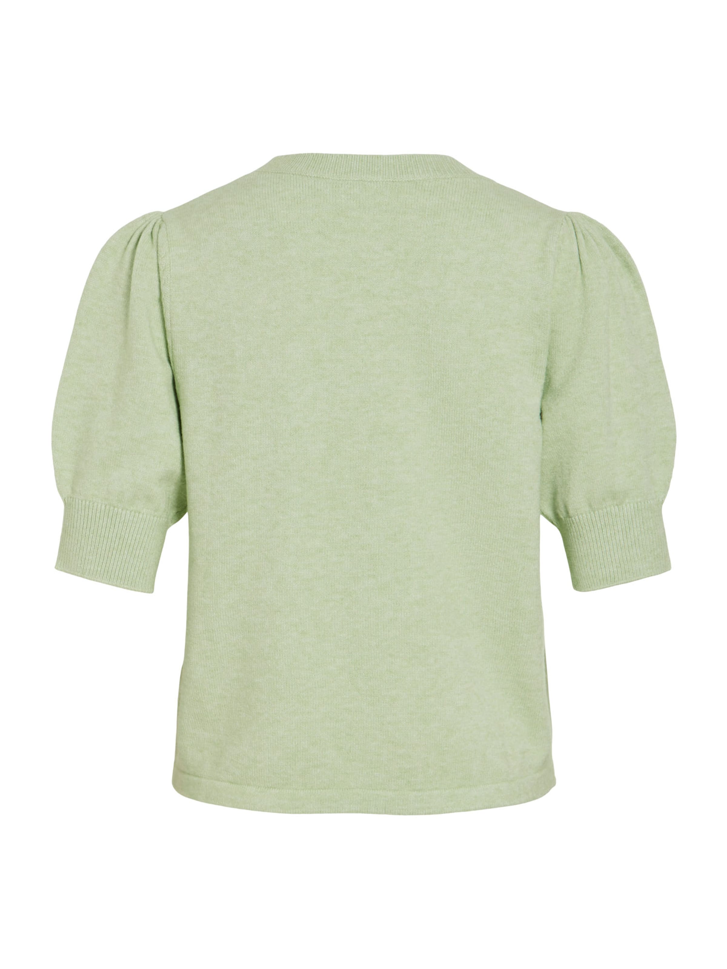 zaļš VILA Džemperis 'VIRIL'