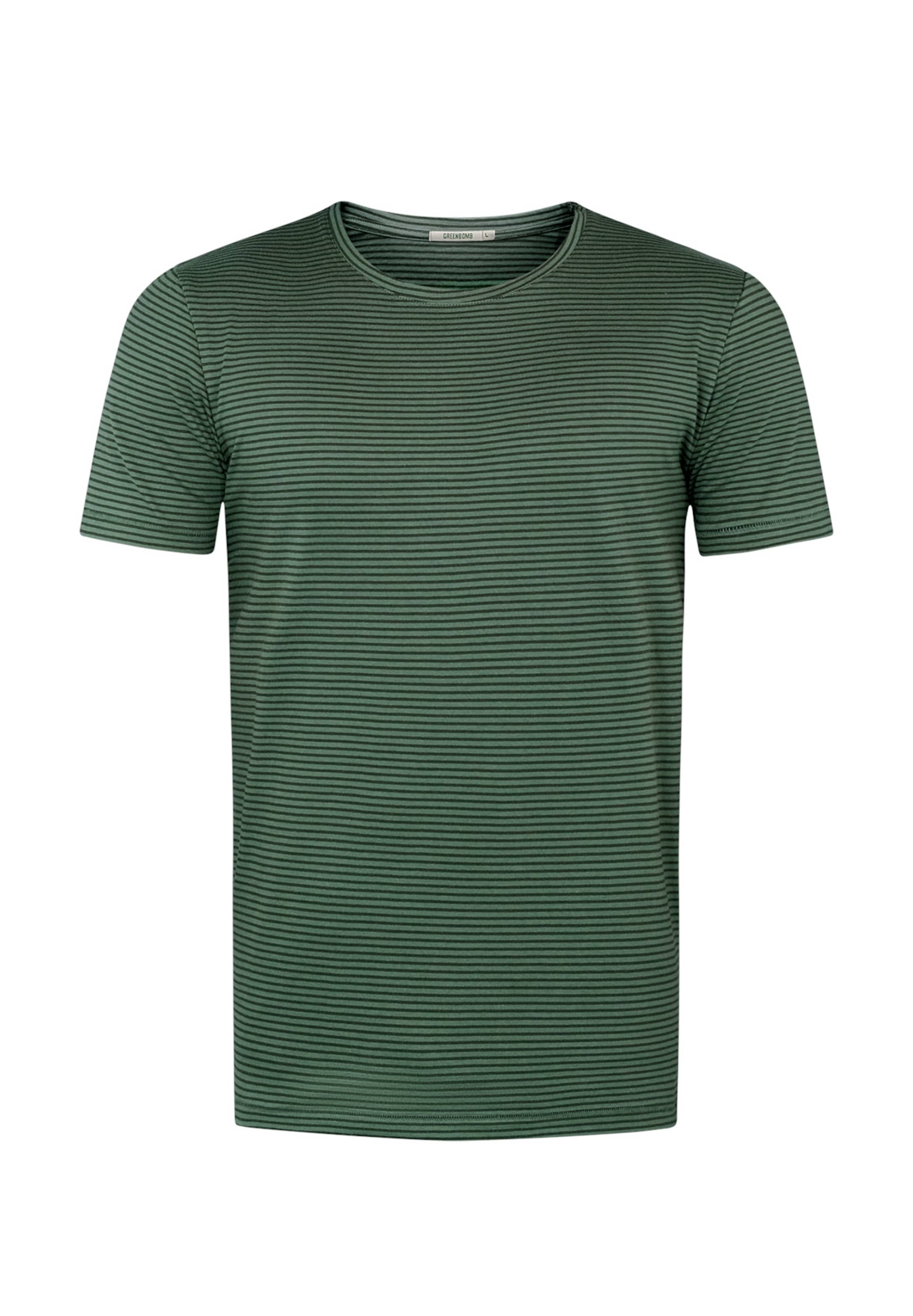 GREENBOMB Shirt in Groen: voorkant