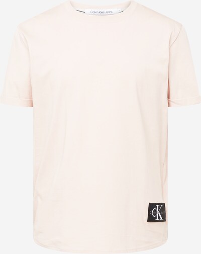 Calvin Klein Jeans T-Shirt in pastellpink / schwarz / weiß, Produktansicht