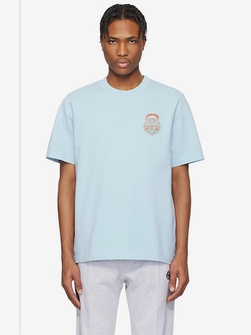 T-Shirt Casablanca en bleu : devant