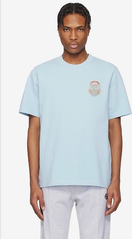 T-Shirt Casablanca en bleu : devant