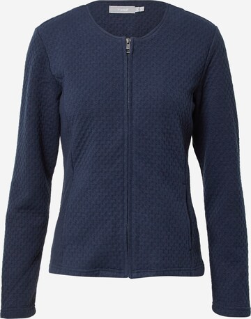 Fransa Knit Cardigan 'CECARDI' in Blue: front