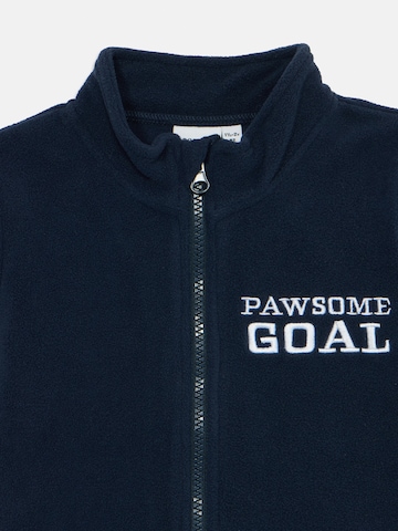 NAME IT Jopa iz flisa 'NMMJOHAN PAW' | modra barva