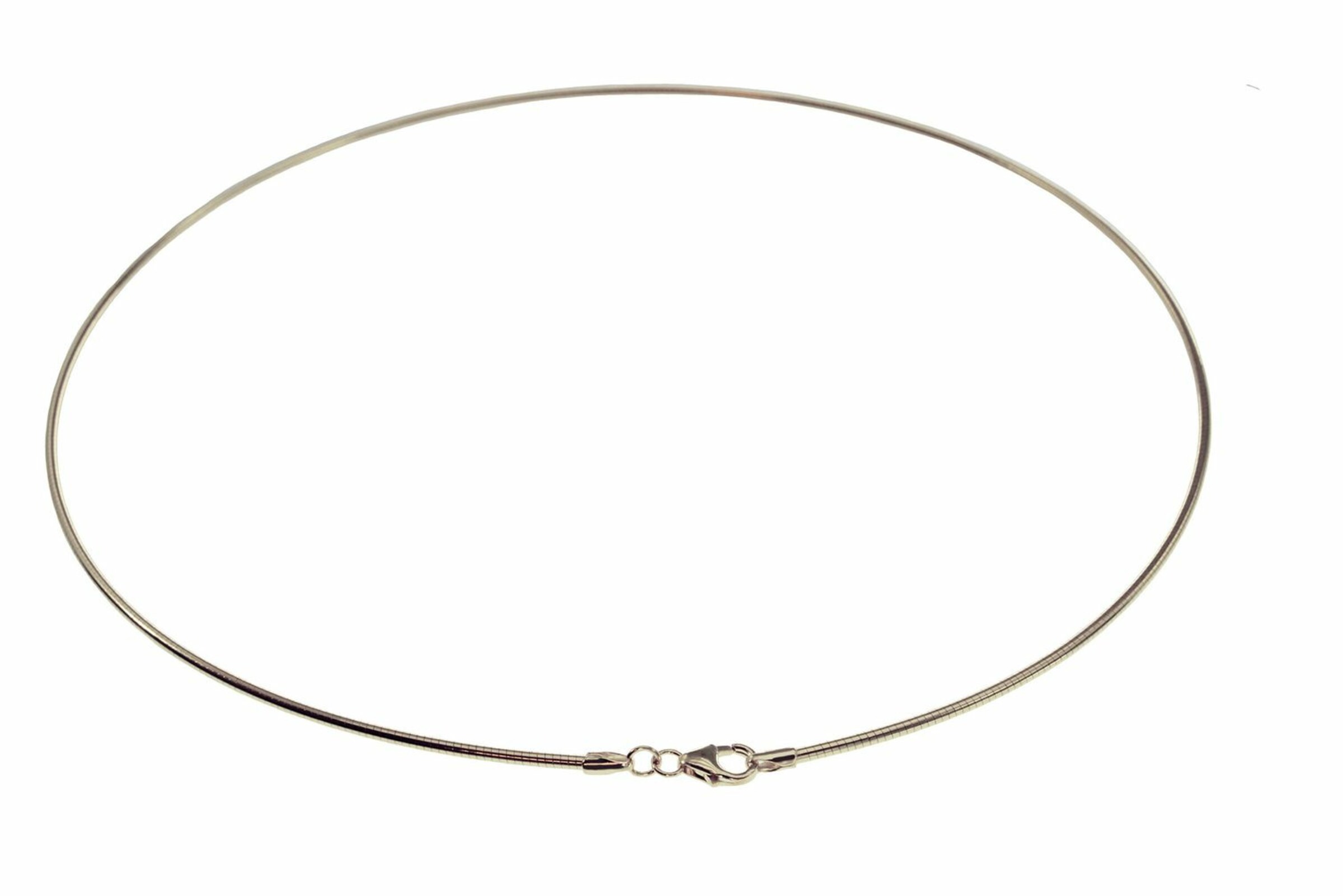 Schmuckador Necklace 'Omega' in Silver: front