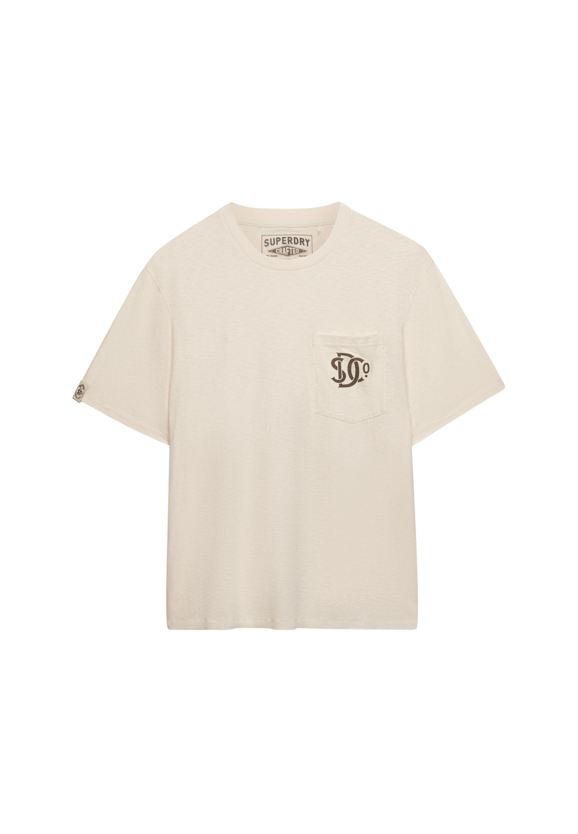 Superdry & Co Shirt in Beige: voorkant