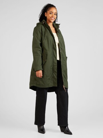 Ragwear Plus Winter Coat 'JANNISA' in Green