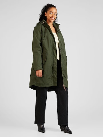 Manteau d’hiver 'JANNISA' Ragwear Plus en vert