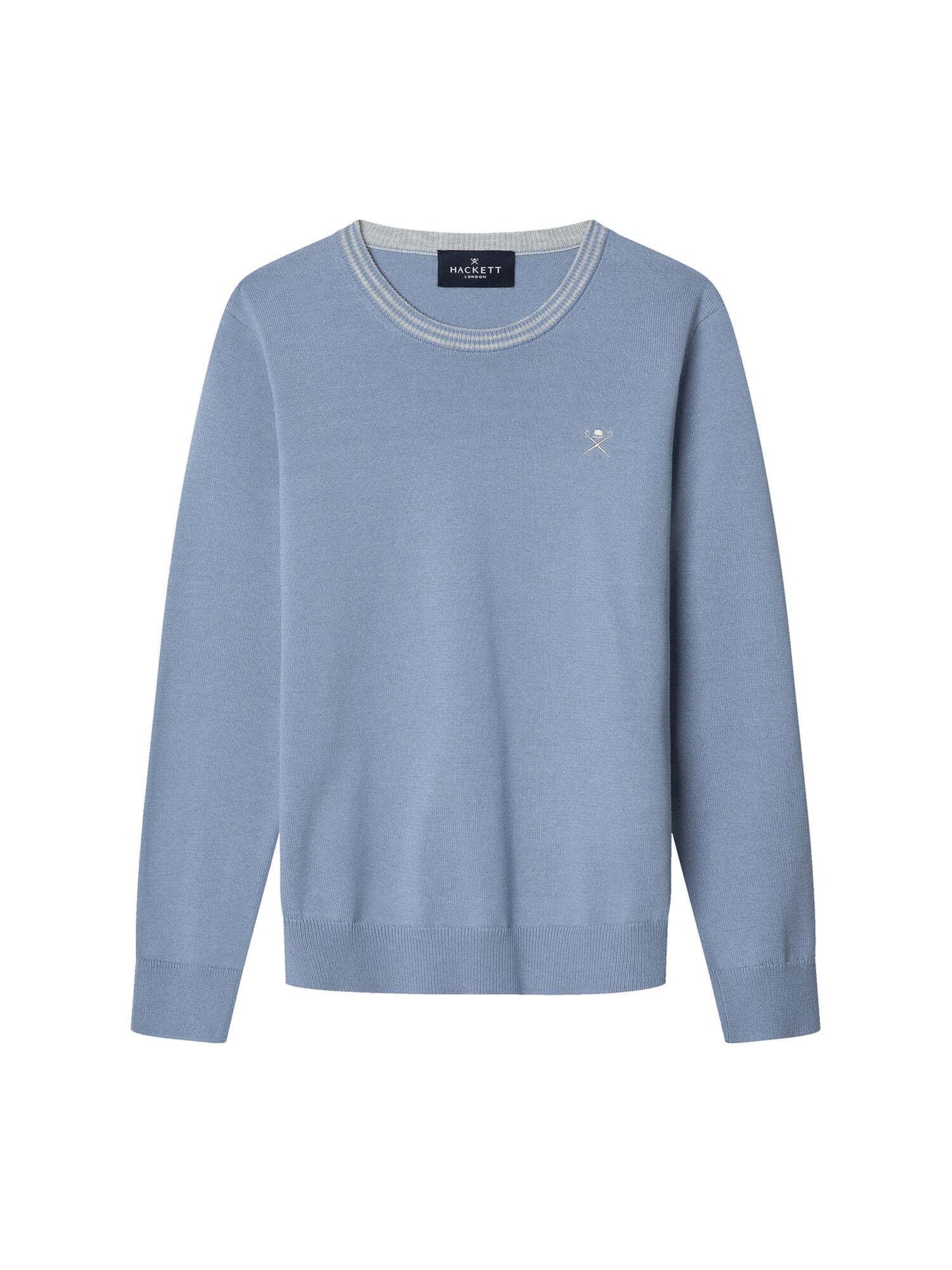 Hackett London Pullover in Blau: Vorderseite