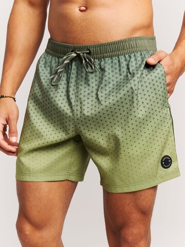 PROTEST Board Shorts 'PRTNorthaw' in Green