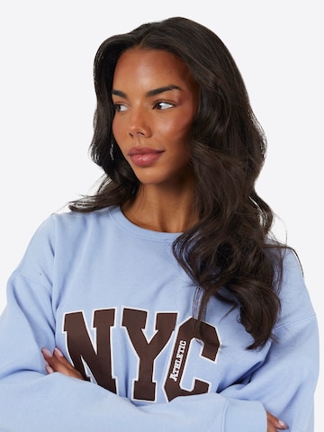 BRAVE SOUL Sweatshirt in Blau