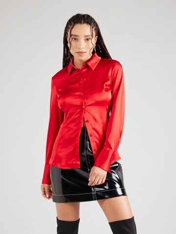 GUESS Bluse 'FERNANDA' in Rot: Vorderseite