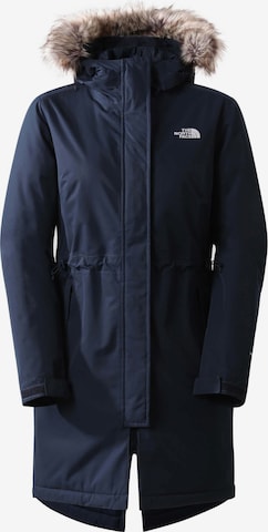 THE NORTH FACE Outdoorová bunda 'Zaneck' – modrá: přední strana