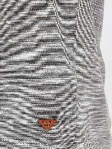 BLEND - Camisa 'Jakob' em cinzento