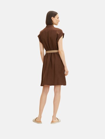 TOM TAILOR Dress in Brown