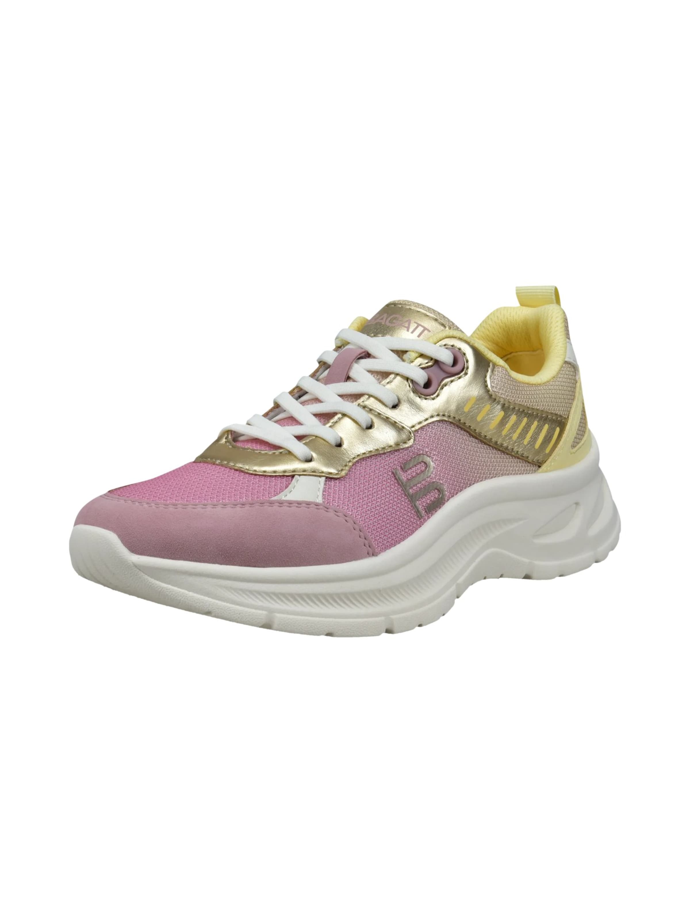 Baskets basses TT. BAGATT en rose : devant