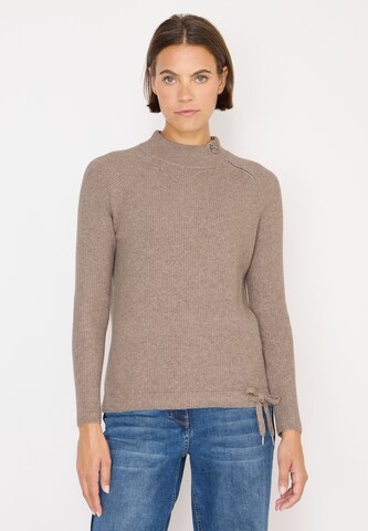 CECIL Pullover in Braun: Vorderseite