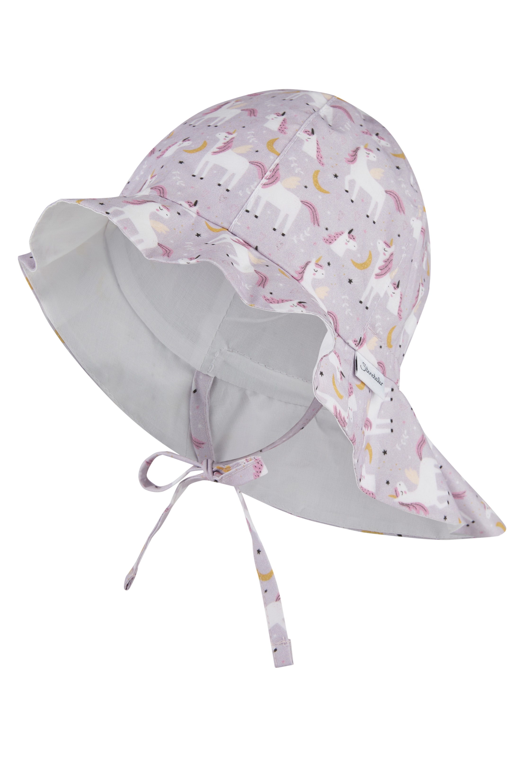 STERNTALER Hat in Purple: front