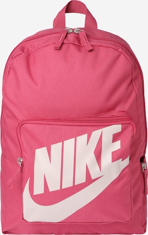 Nike Sportswear Рюкзак 'CLASSIC' в Ярко-розовый: спереди