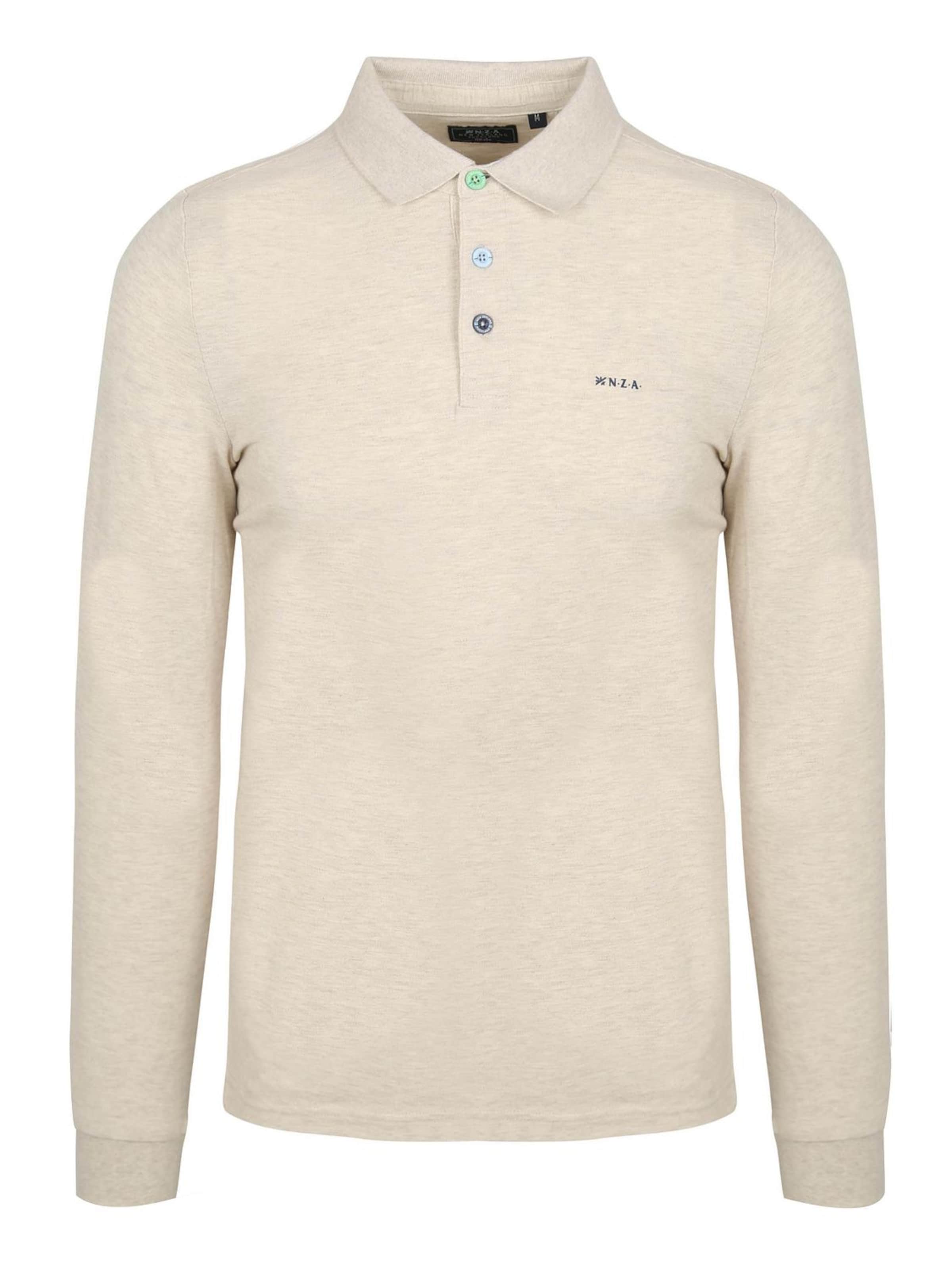 NZA New Zealand Auckland Shirt 'Marshall' in Beige: voorkant