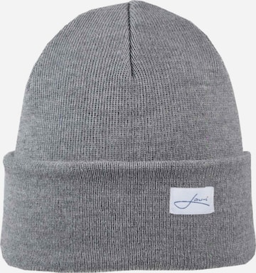 Lou-i Mütze 'Mütze aus Bio-Baumwolle' in Grau: Vorderseite