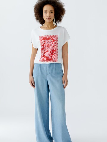 OUI T-Shirt in Weiß