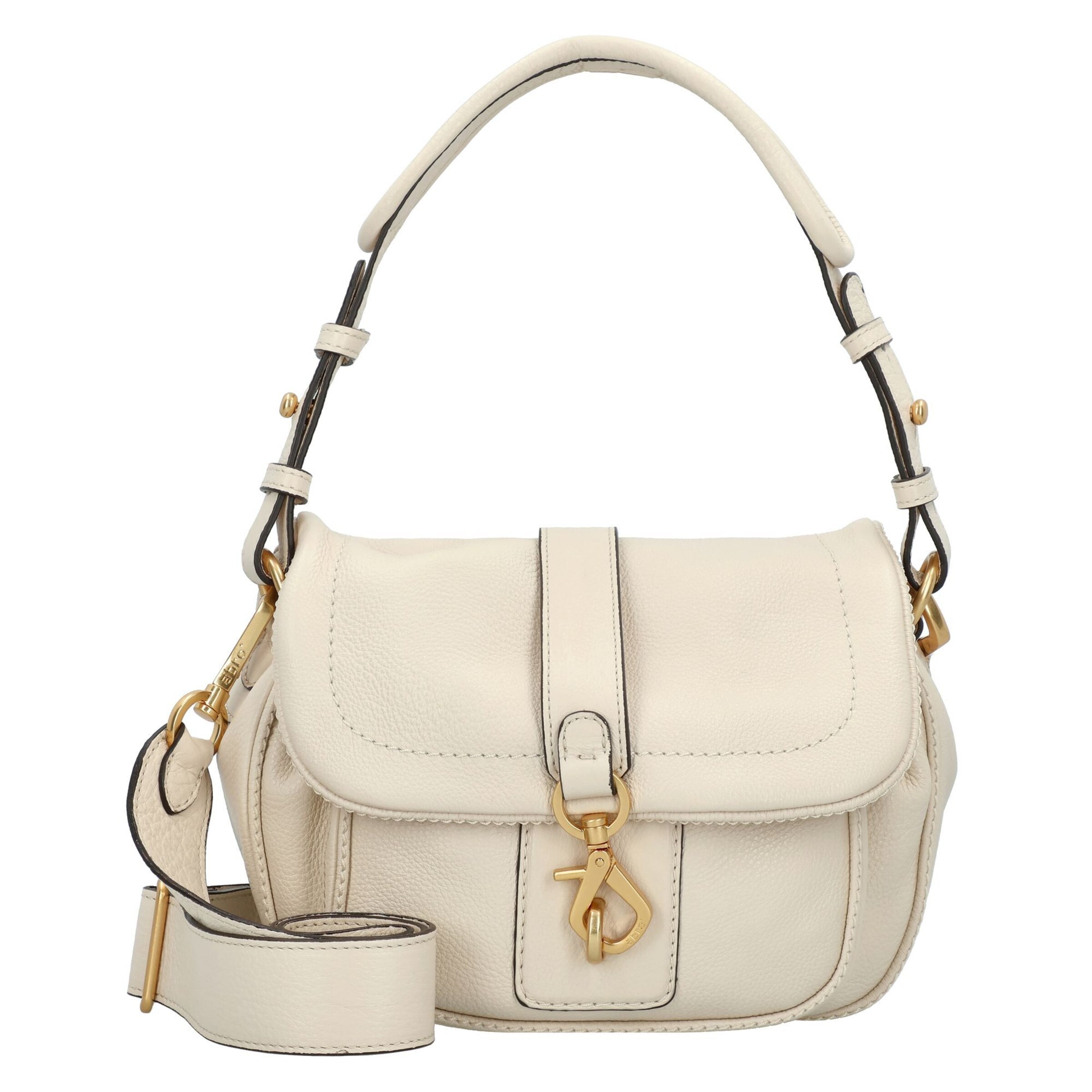 Borsa a spalla 'Star' di ABRO in beige: frontale